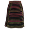 Women's Missoni Knitted Striped Midi Skirt in Multicolor Polyamide