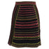 Women's Missoni Knitted Striped Midi Skirt in Multicolor Polyamide