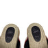 Men's Christian Louboutin Hot Cross Slide Sandals in Black Canvas