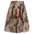 Women's Dolce & Gabbana Floral-Print Midi Skirt in Multicolor Silk