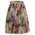 Women's Dolce & Gabbana Floral-Print Midi Skirt in Multicolor Silk