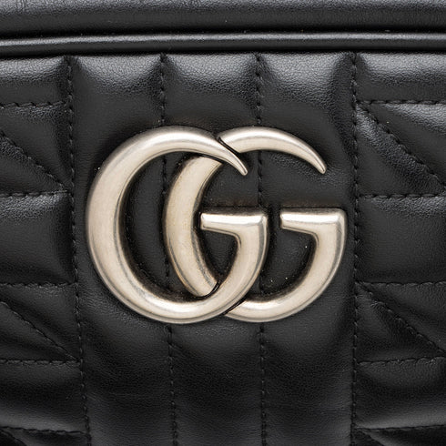 GG Marmont Shoulder Bag Mixed Matelasse Leather Small