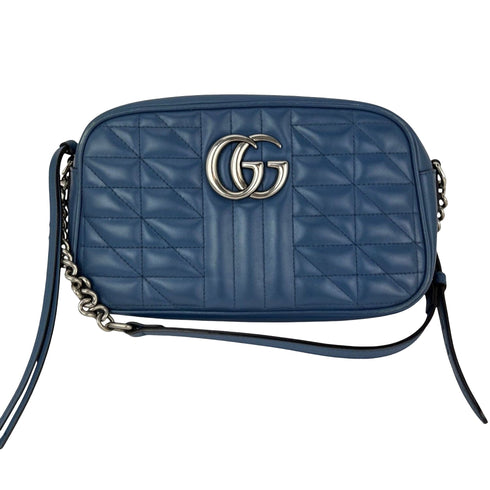 GG Marmont Shoulder Bag Mixed Matelasse Leather Small