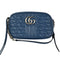 GG Marmont Shoulder Bag Mixed Matelasse Leather Small