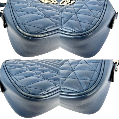 GG Marmont Shoulder Bag Mixed Matelasse Leather Small