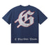 Godspeed T-shirts Skull Baseball Players Printed Cotton Casual Short Sleeves Men and Women