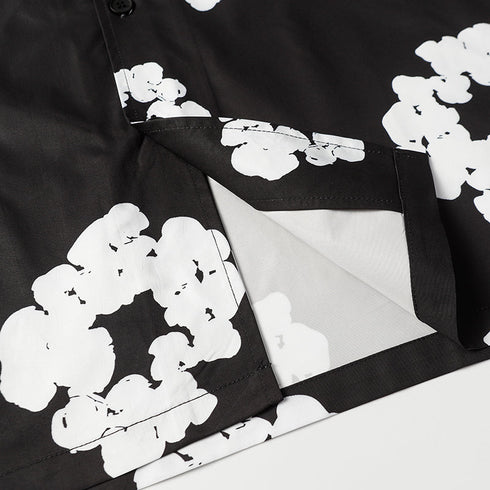 Denim Tears Button-Down Shirt Flower Woven