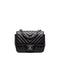 Square Classic Single Flap Bag Chevron Lambskin Mini