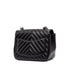 Square Classic Single Flap Bag Chevron Lambskin Mini