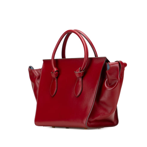 Tie Knot Tote Smooth Leather Mini
