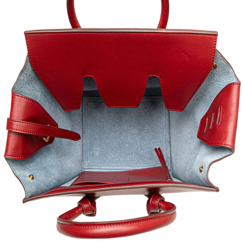 Tie Knot Tote Smooth Leather Mini