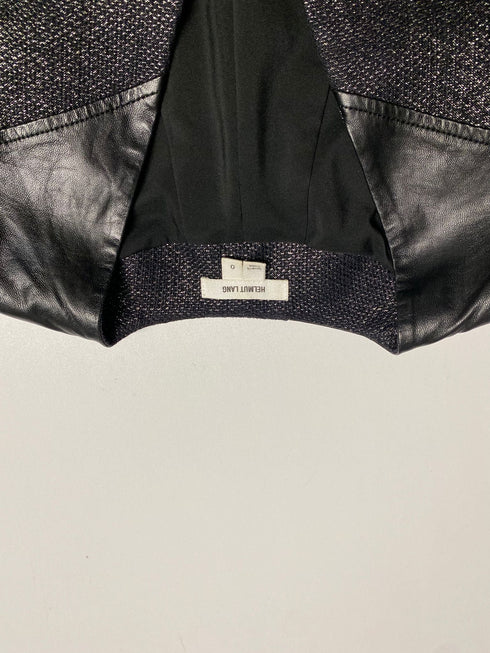 Women's Helmut Lang Shy Jacket in Black Cotton