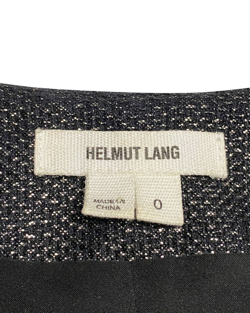 Women's Helmut Lang Shy Jacket in Black Cotton