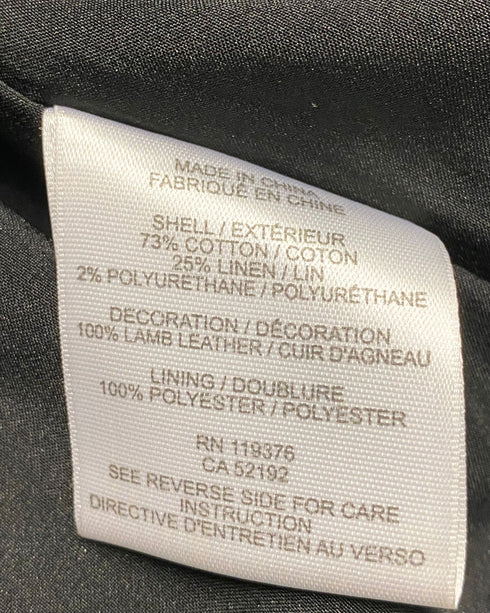 Women's Helmut Lang Shy Jacket in Black Cotton