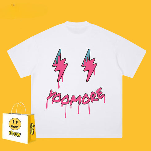 Drew T-shirts Short Sleeve T-shirt Printing