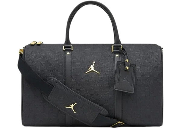 Nike Air Jordan Monogram Duffle Bag Black
