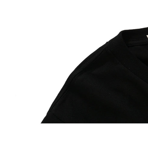 Bape Bearbrick T-Shirt Spring And Summer Leisure Loose Classic Cartoon Print