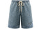 Nike Force Denim Fleece Shorts Blue Grey