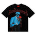 Godspeed T-shirts Skull Gentleman Rose Print Cotton Casual Short Sleeve Men and Women