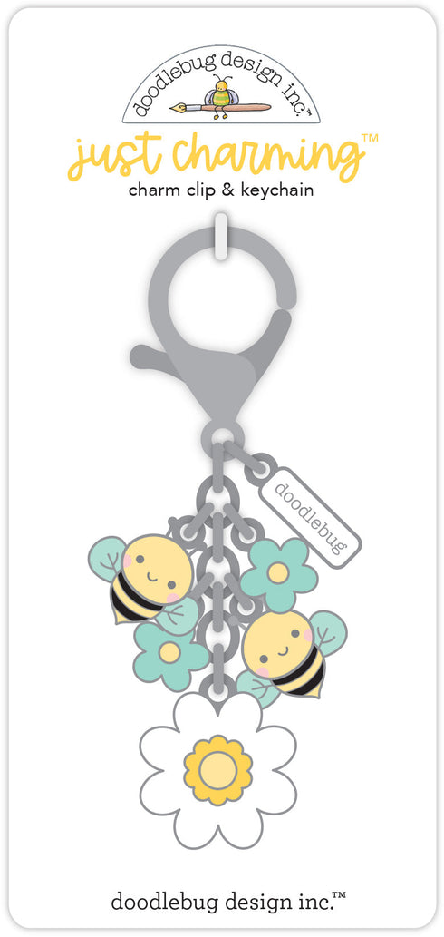 Doodlebug Design - Bee Happy Collection - bee happy just charming clip