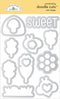 Doodlebug Design - Bee Happy Collection - bee happy doodle cuts