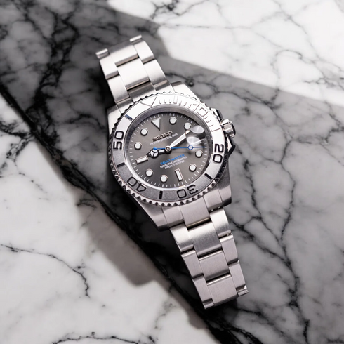 Seiko Mod Yacht | Dark Rhodium