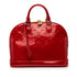 Alma Handbag Monogram Vernis PM