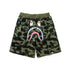 Bathing Ape Shorts Men's Shark Head Camouflage Elastic Waist Fifth Pants Middle Pants Casual Shorts