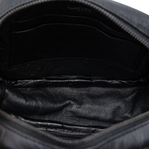 Classic Monogram Blogger Crossbody Bag Crocodile Embossed Leather Small