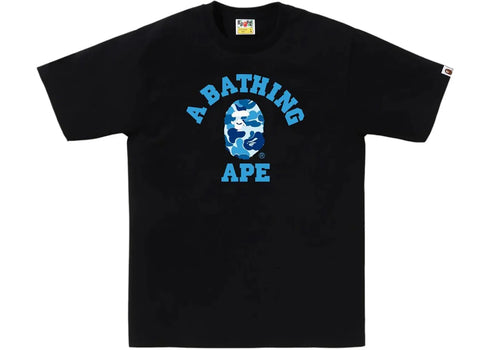 BAPE ABC Camo College Tee (SS25) Black/Blue
