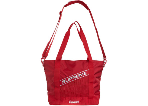 Supreme Logo Tote Bag Red