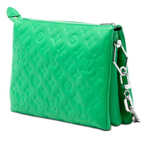 Coussin Bag Monogram Embossed Lambskin PM