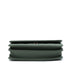 Square Wallet on Chain Quilted Caviar