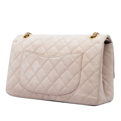 Reissue 2.55 Flap Bag Quilted Matte Caviar 226