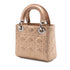 Lady Dior Chain Bag Cannage Quilt Iridescent Leather Mini