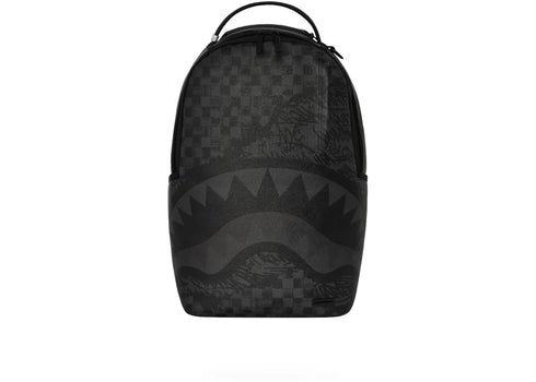 Sprayground Torn Graff Check DLXSV Backpack Black/Check