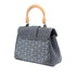Saigon Top Handle Bag Coated Canvas with Leather Mini