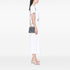 Saigon Top Handle Bag Coated Canvas with Leather Mini