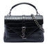 Classic Monogram College Bag Crocodile Embossed Leather Medium