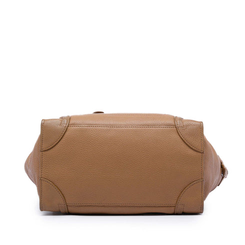Luggage Bag Grainy Leather Mini