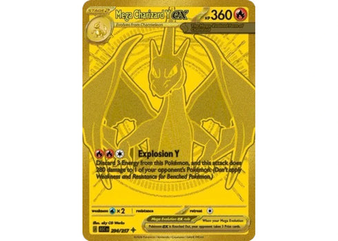 Mega Charizard Y ex 2026 Pokémon Ascended Heroes Mega Hyper Rare 294/217 (Ungraded)