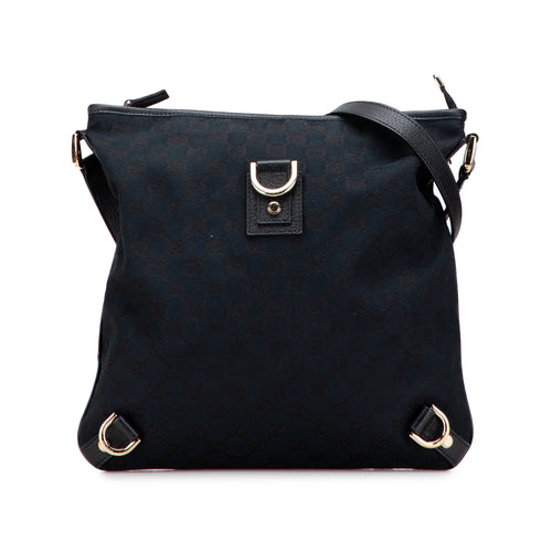 Abbey D-Ring Messenger Bag GG Canvas