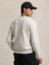 RALPH LAUREN Double-Knit Sweatshirt Light Sport Heather