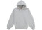 Supreme Satin Applique Hooded Sweatshirt (SS26) Heather Grey