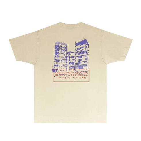 Gallery Dept T Shirt Retro Printed Loose Short-Sleeved Shirt