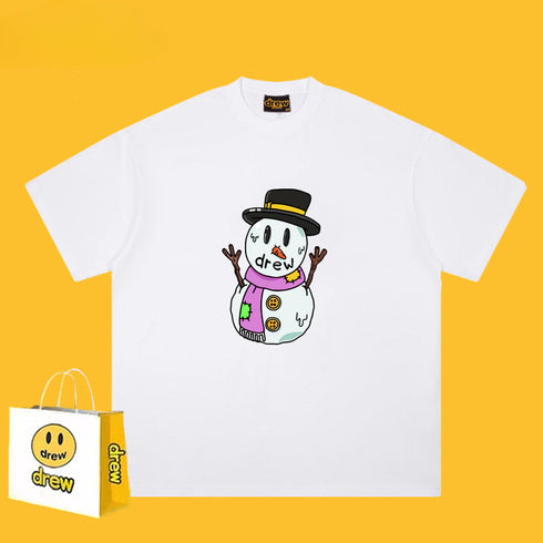 Drew T-shirts T-shirt Snowman Print