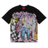 Godspeed T-shirts Graffiti Wall Skull Artist Printing Cotton Casual Short Sleeves Men and Women