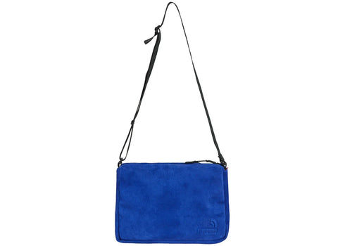 Supreme The North Face Suede Shoulder Bag Blue