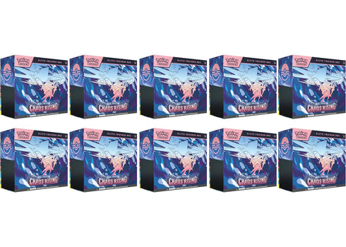 2026 Pokémon Mega Evolution Chaos Rising Elite Trainer Box 10x Lot