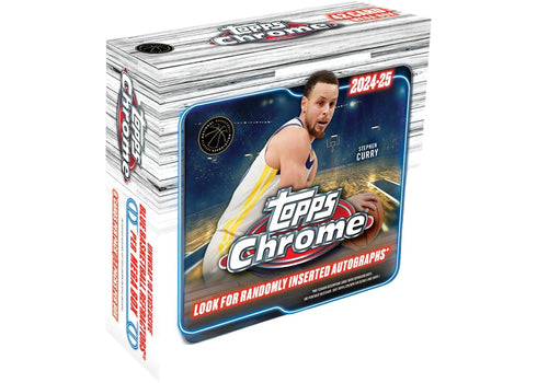 2024/25 Topps Chrome Basketball Mega Box